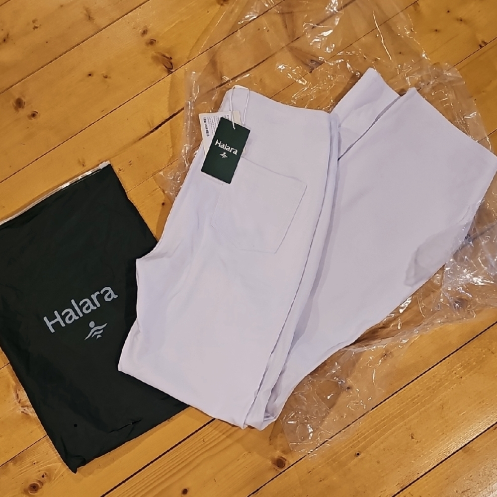 HALARA Soft White Legging Pants